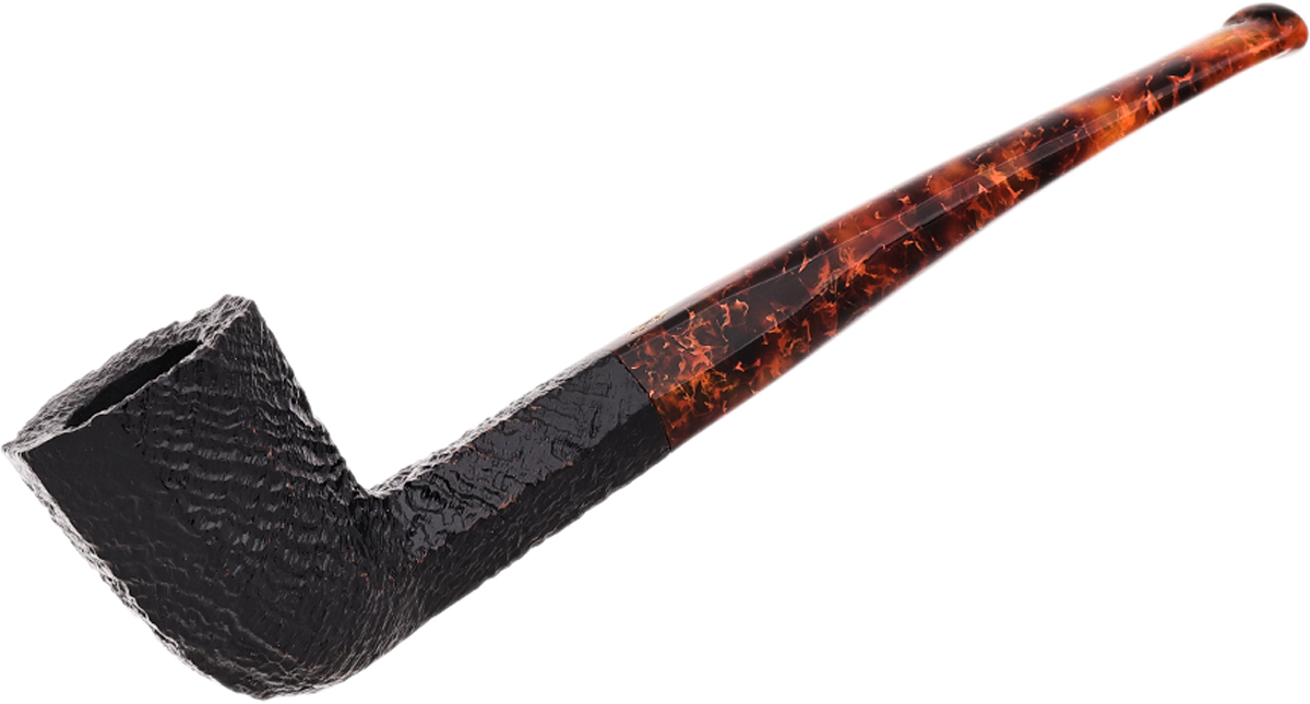 Savinelli Ottagono Long Sandblasted II (6mm) (220/800)