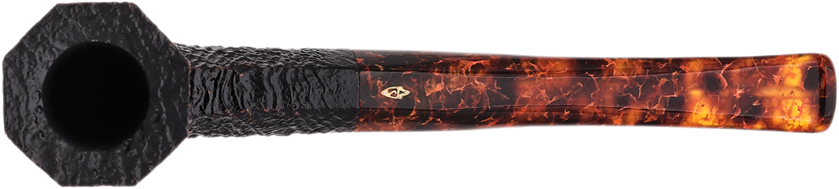 Savinelli Ottagono Long Sandblasted II (6mm) (220/800)