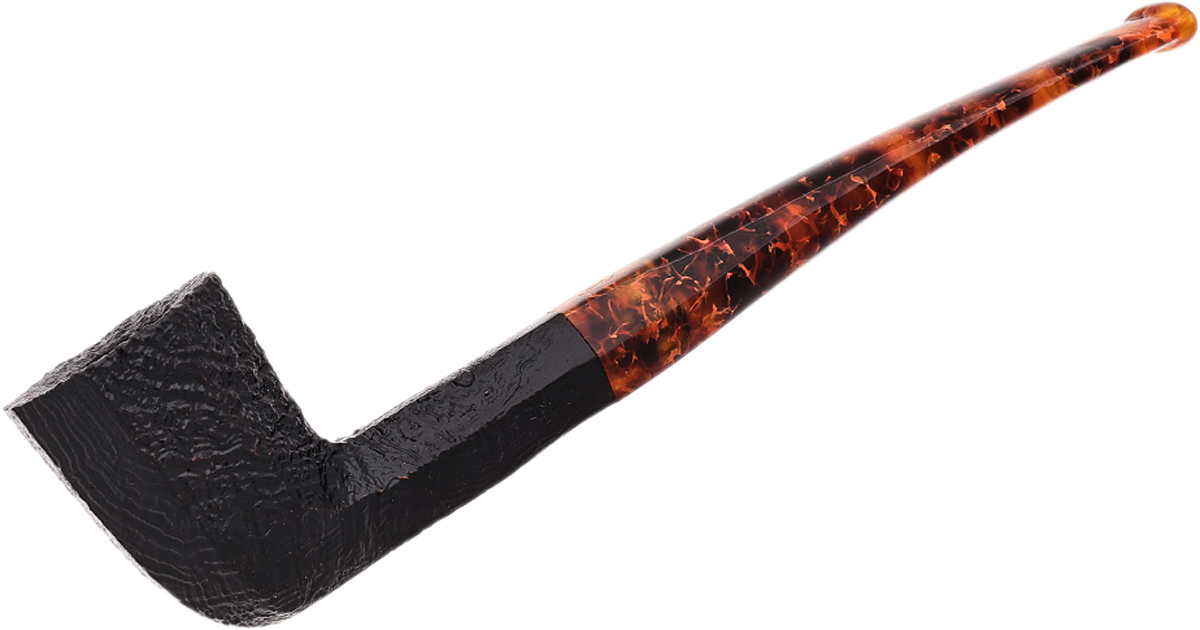 Savinelli Ottagono Long Sandblasted II (6mm) (43/800)