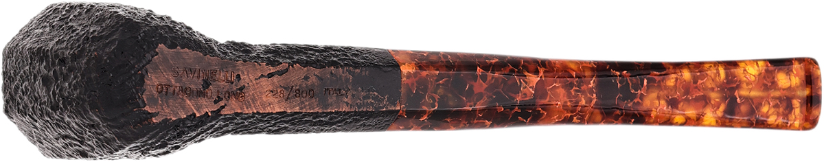 Savinelli Ottagono Long Sandblasted II (6mm) (228/800)