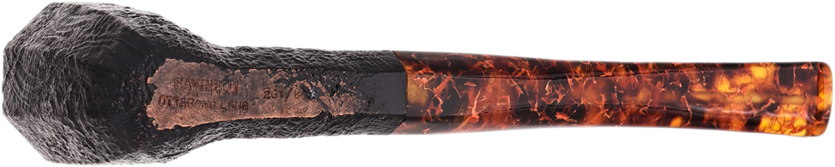 Savinelli Ottagono Long Sandblasted II (6mm) (261/800)