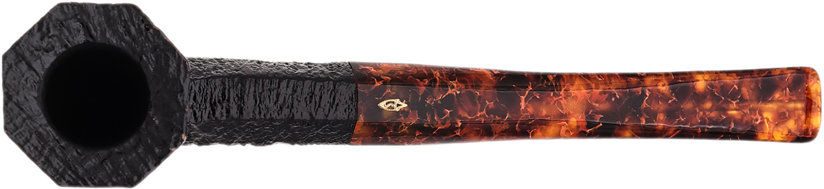 Savinelli Ottagono Long Sandblasted II (6mm) (196/800)