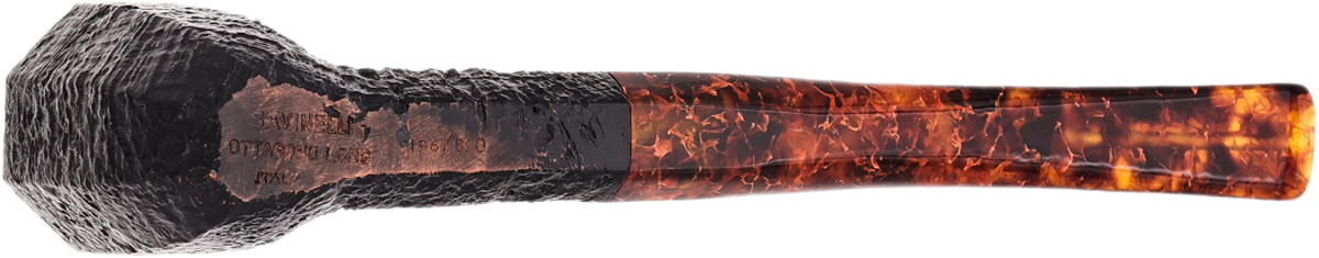 Savinelli Ottagono Long Sandblasted II (6mm) (196/800)