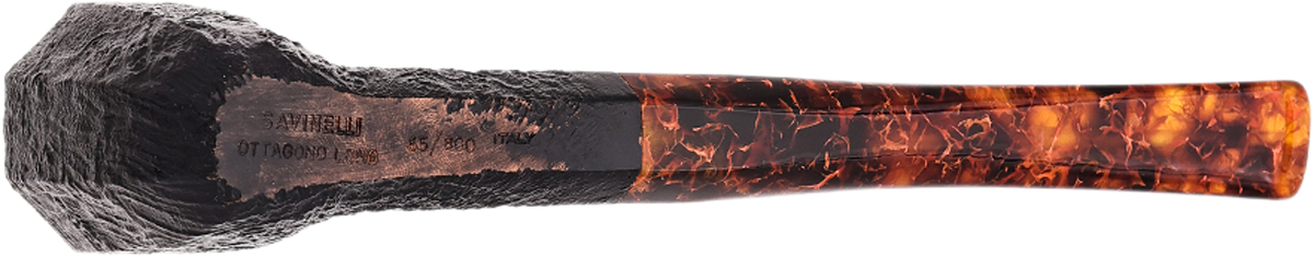 Savinelli Ottagono Long Sandblasted II (6mm) (65/800)