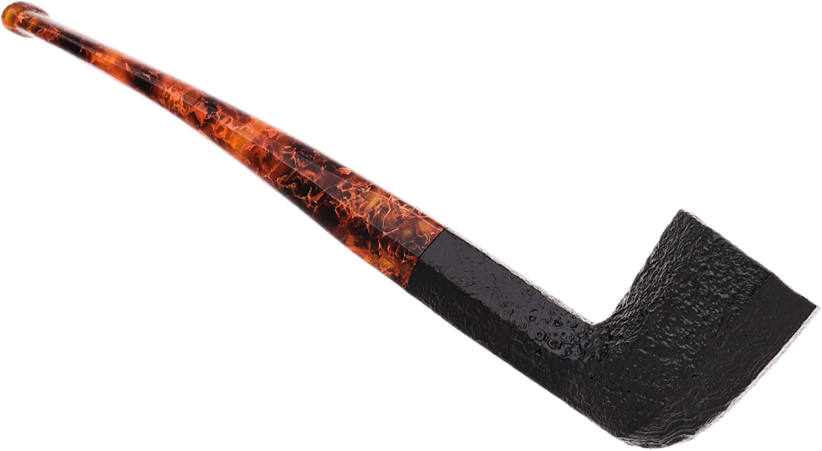 Savinelli Ottagono Long Sandblasted II (6mm) (53/800)