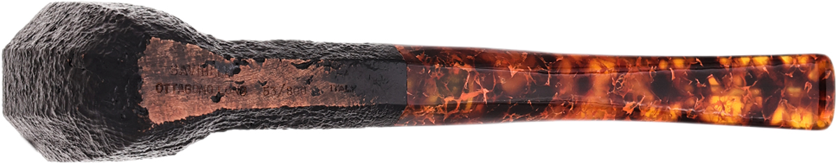 Savinelli Ottagono Long Sandblasted II (6mm) (53/800)