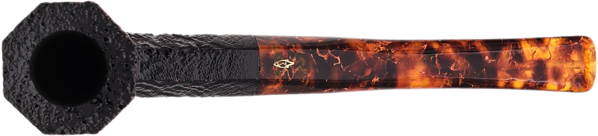 Savinelli Ottagono Long Sandblasted II (6mm) (210/800)