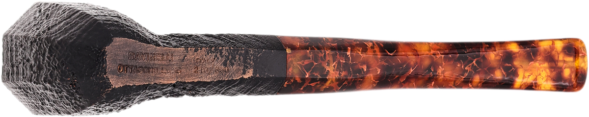 Savinelli Ottagono Long Sandblasted II (6mm) (210/800)