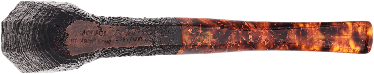Savinelli Ottagono Long Sandblasted II (6mm) (226/800)