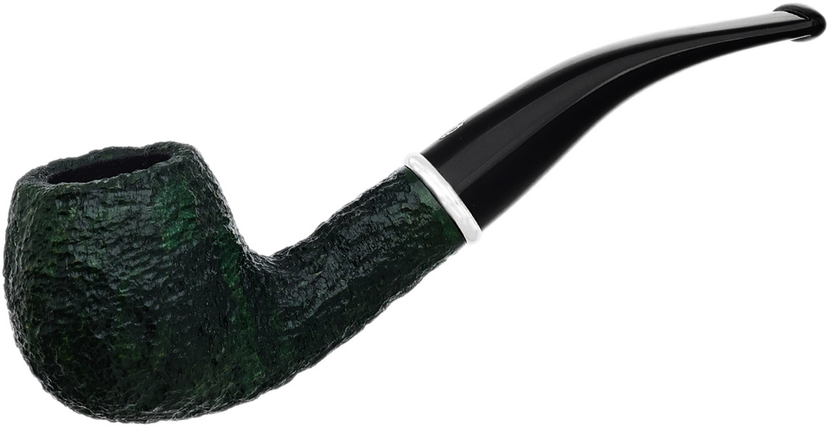 Arcobaleno Rusticated Green (626) (6mm) Tobacco Pipe