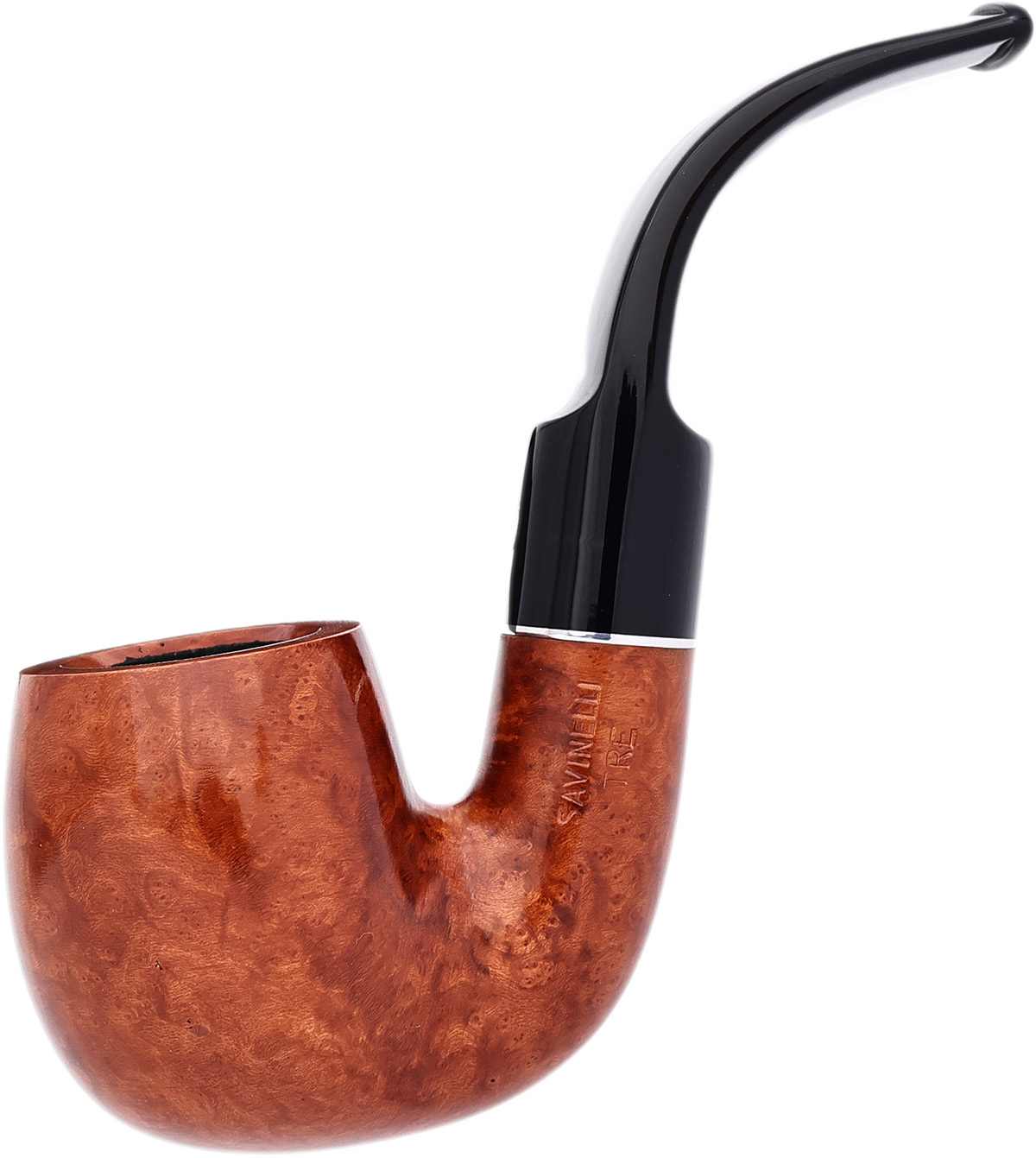 Tre Smooth (614) Tobacco Pipe