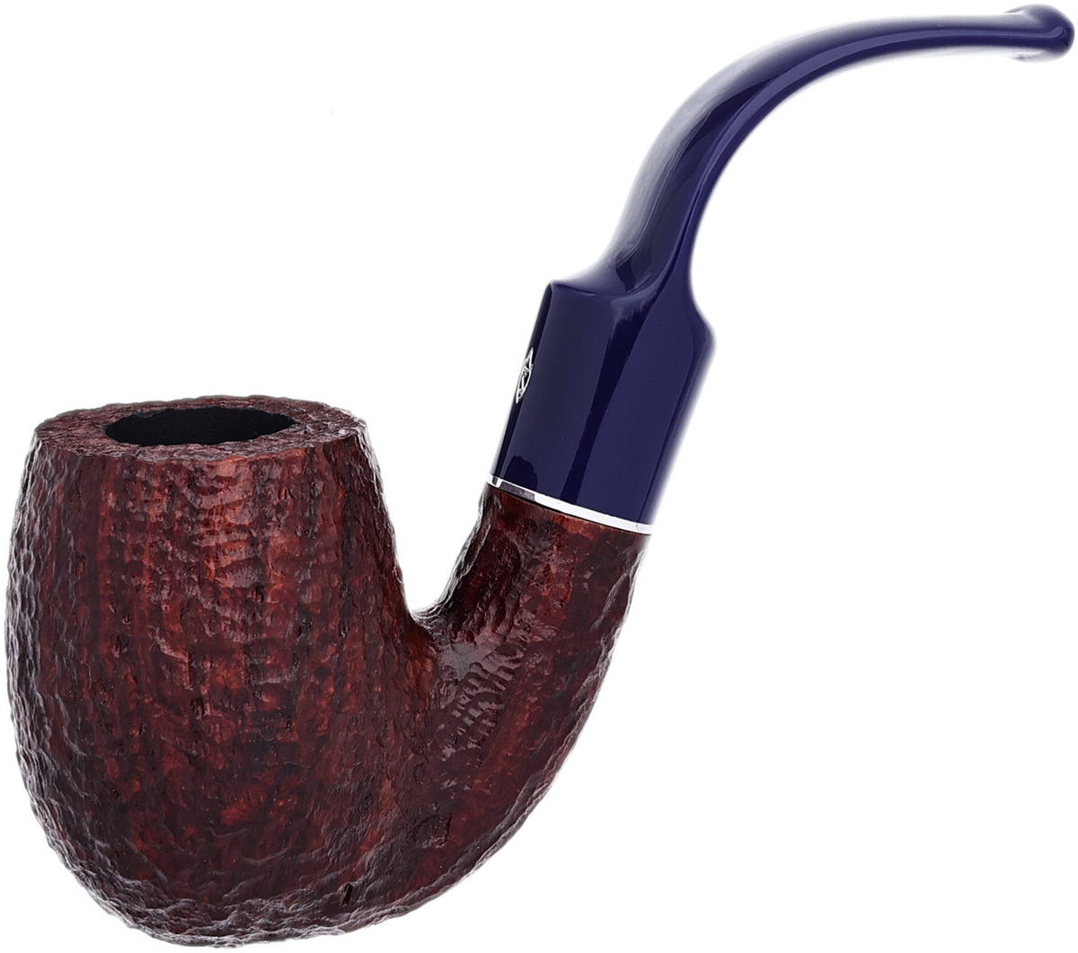 Unica Rusticated Dark Brown (U64) (6mm) Tobacco Pipe