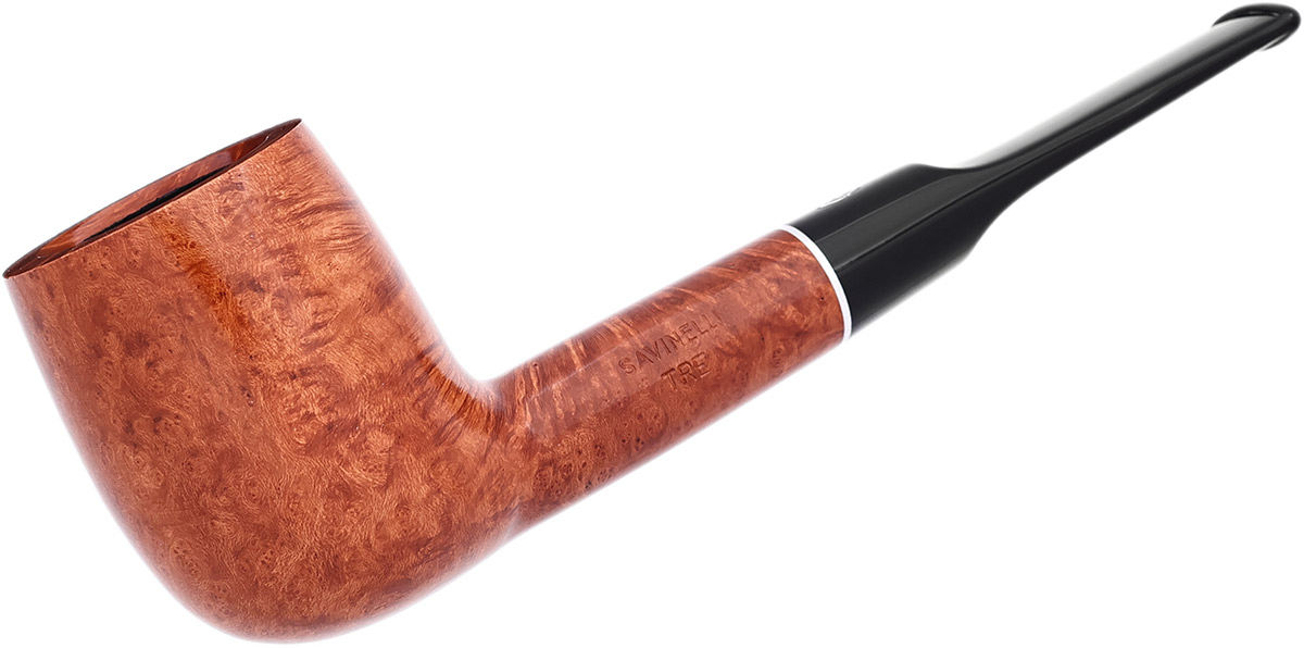 Tre Smooth (114 KS) Tobacco Pipe
