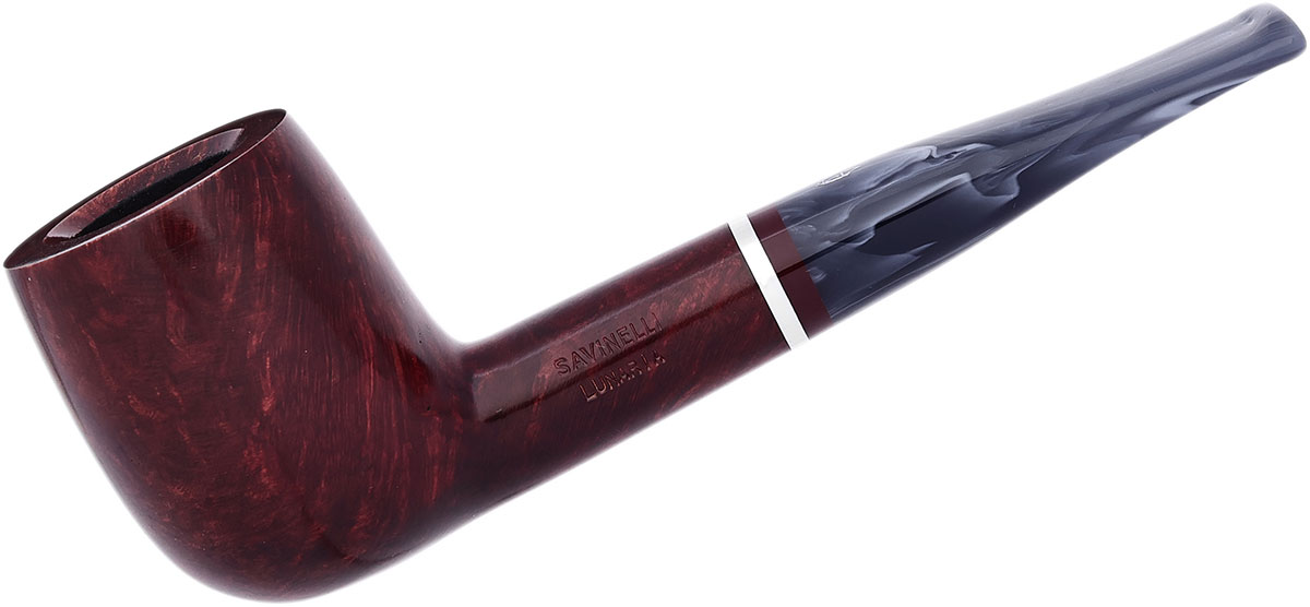 Lunaria Smooth Bordeaux (141 KS) (6mm) Tobacco Pipe