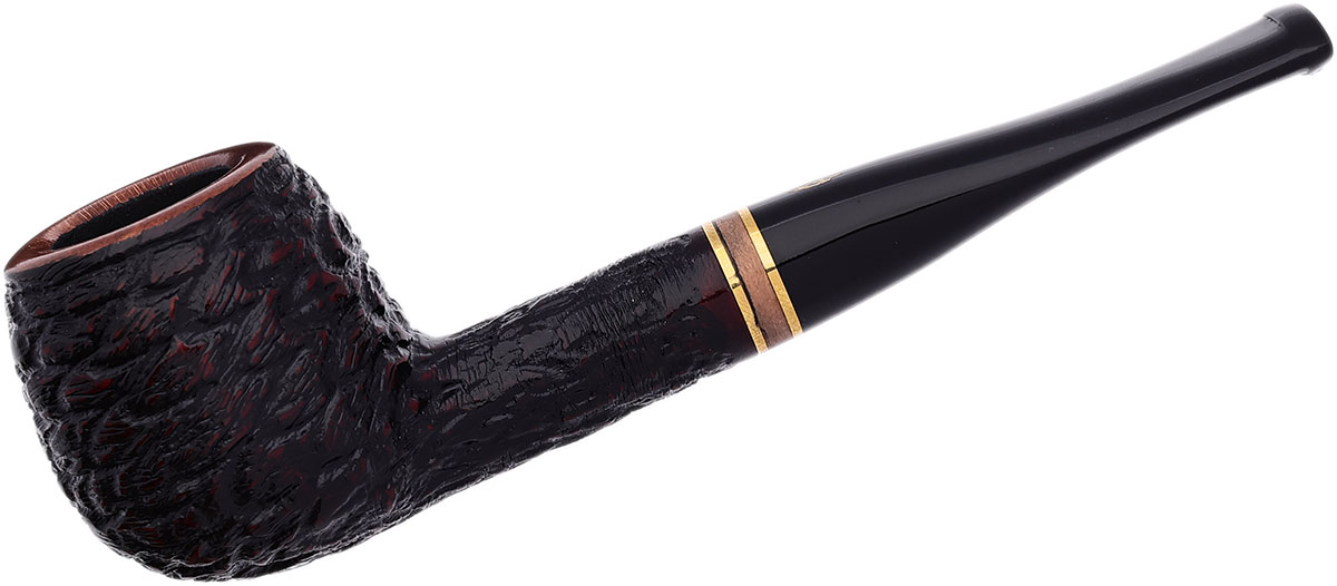 Porto Cervo Rusticated (207) (6mm) Tobacco Pipe