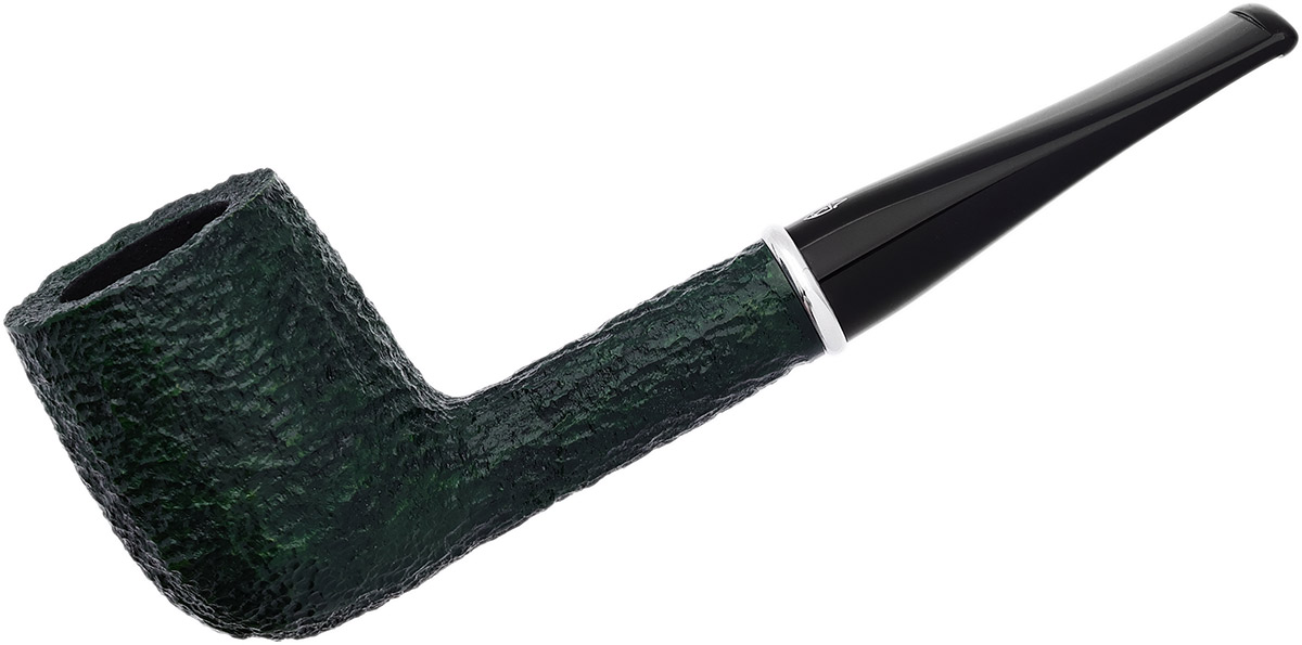 Arcobaleno Rusticated Green (111 KS) (6mm) Tobacco Pipe