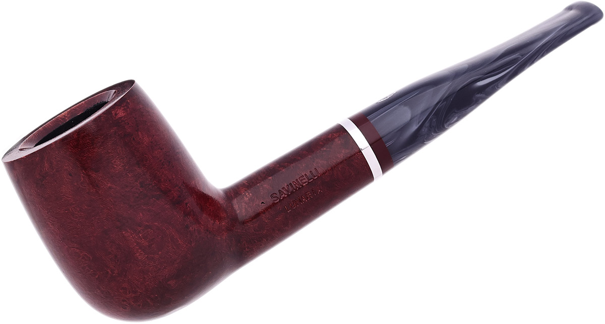 Savinelli Lunaria Smooth Bordeaux (141 KS) (6mm)