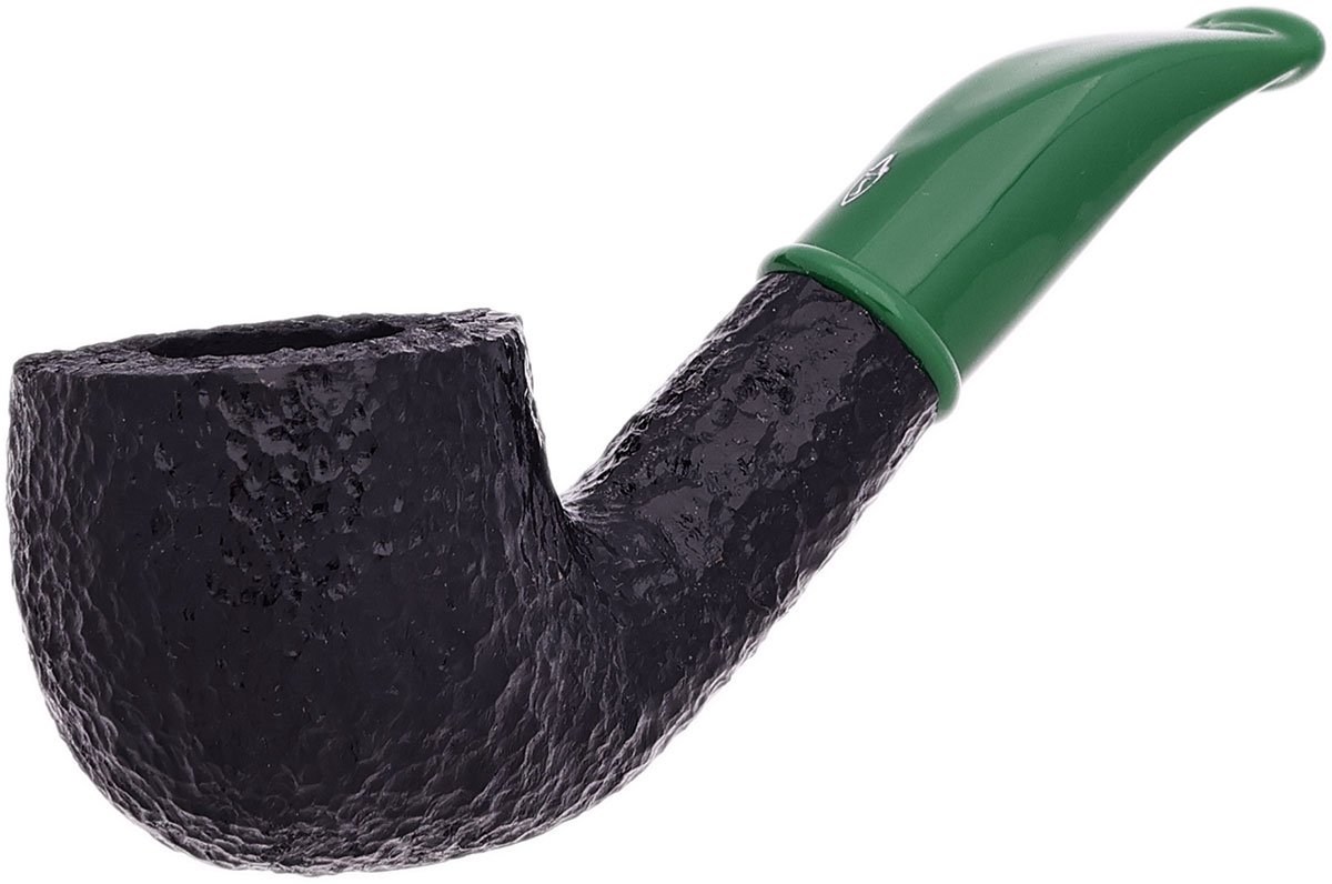 Savinelli Mini Rusticated Green Stem (601) (6mm)