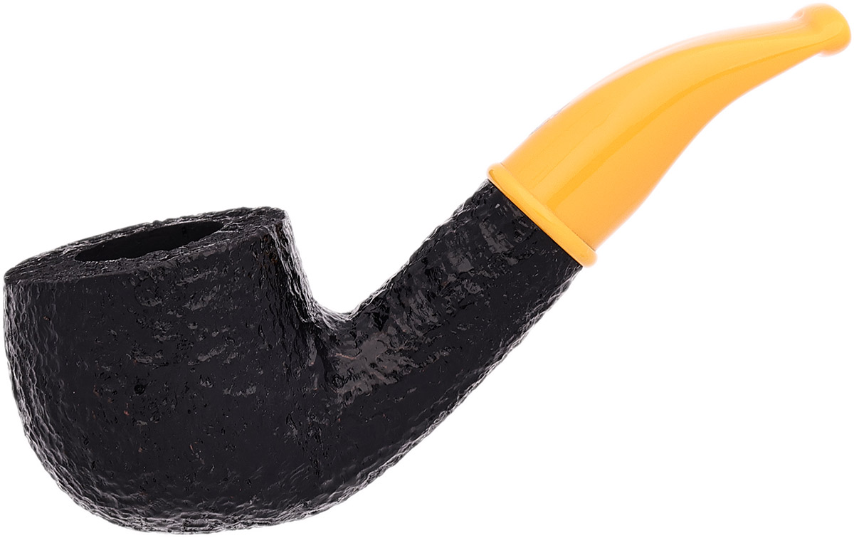 Savinelli Mini Rusticated Yellow Stem (601) (6mm)