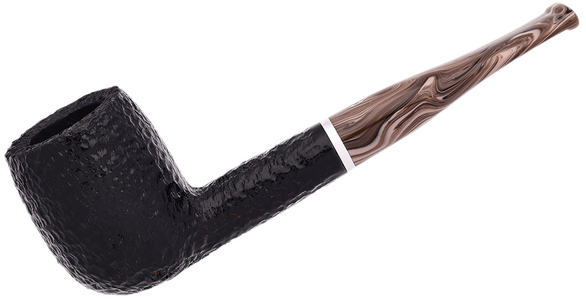 Savinelli Morellina Rusticated Black (128) (6mm)