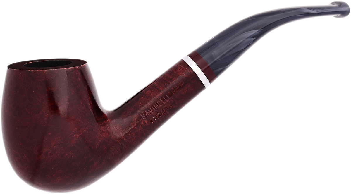 Savinelli Lunaria Smooth Bordeaux (670 KS) (6mm)