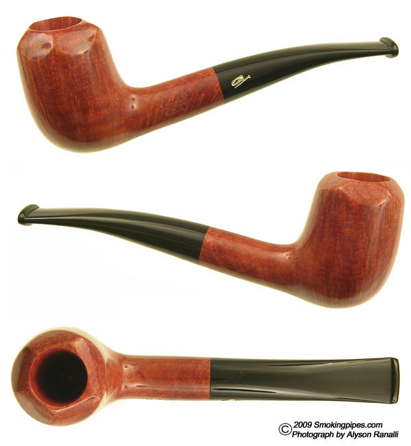 Savinelli Sigla Handmade Smooth Bent Billiard (6mm)