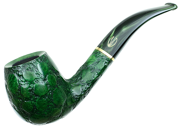 Savinelli: Alligator Green (677 KS) (6mm) Tobacco Pipe