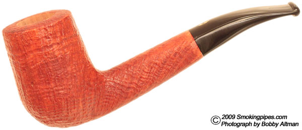 Savinelli Naturale Handmade Sandblasted Bent Billiard (6mm)