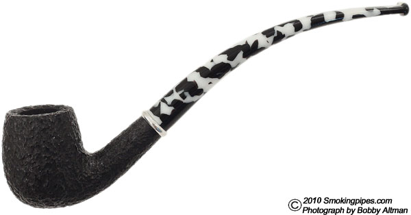 Savinelli Black & White Favorite Bent Billiard (6mm)