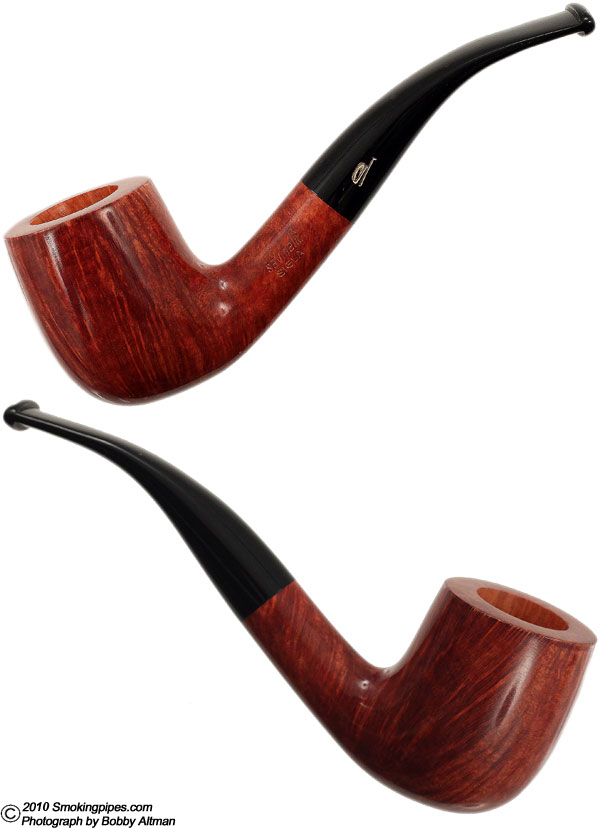 Savinelli Sigla Handmade Smooth Bent Billiard (6mm)