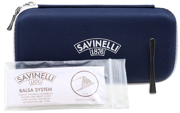 Savinelli Soccer Rusticated Black (6mm)