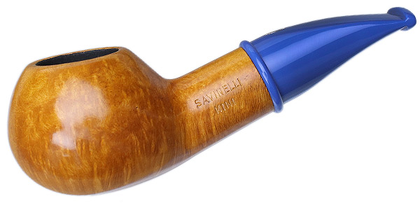 Savinelli Mini Smooth Blue Stem (321) (6mm)