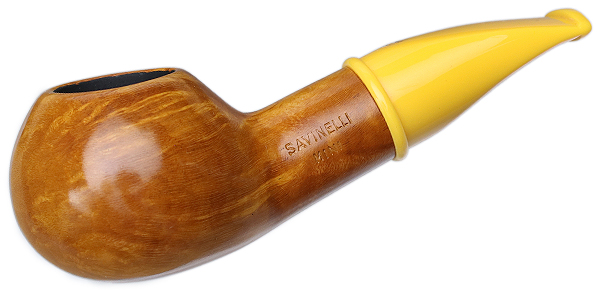 Savinelli Mini Smooth Yellow Stem (321) (6mm)