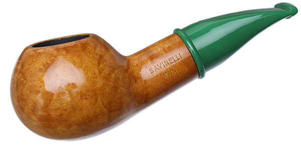 Savinelli Mini Smooth Green Stem (321) (6mm)
