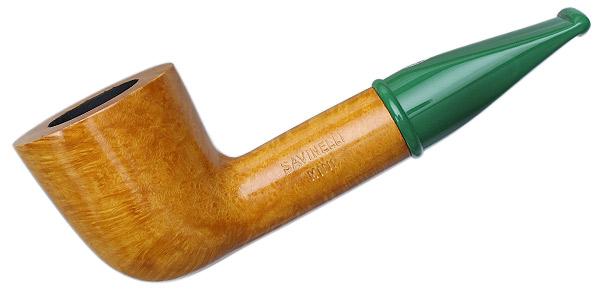 Savinelli Mini Smooth Green Stem (409) (6mm)