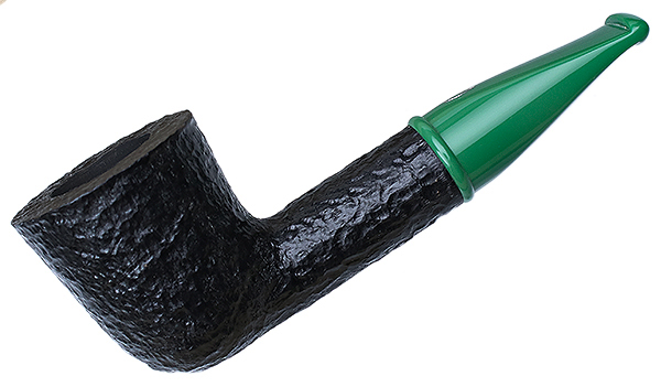 Savinelli Mini Rusticated Green Stem (409) (6mm)