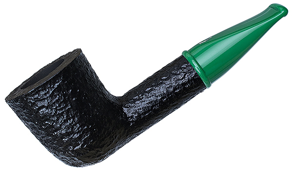 Savinelli Mini Rusticated Green Stem (409) (6mm)