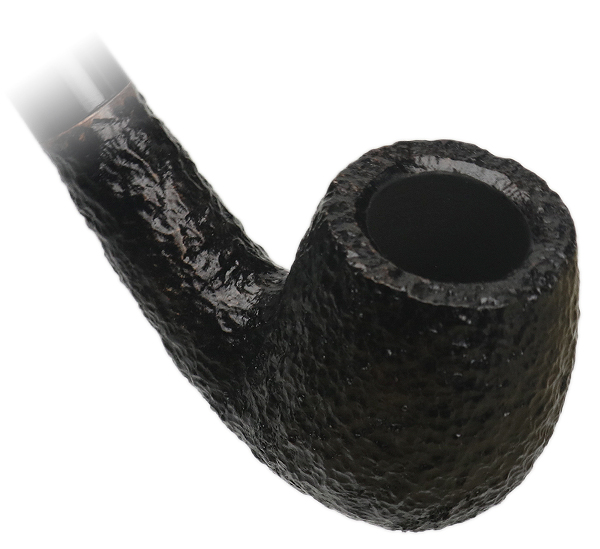 Savinelli Churchwarden Black Rusticated (601)