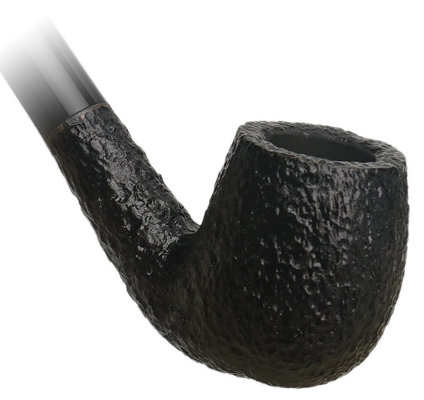 Savinelli Churchwarden Black Rusticated (601)
