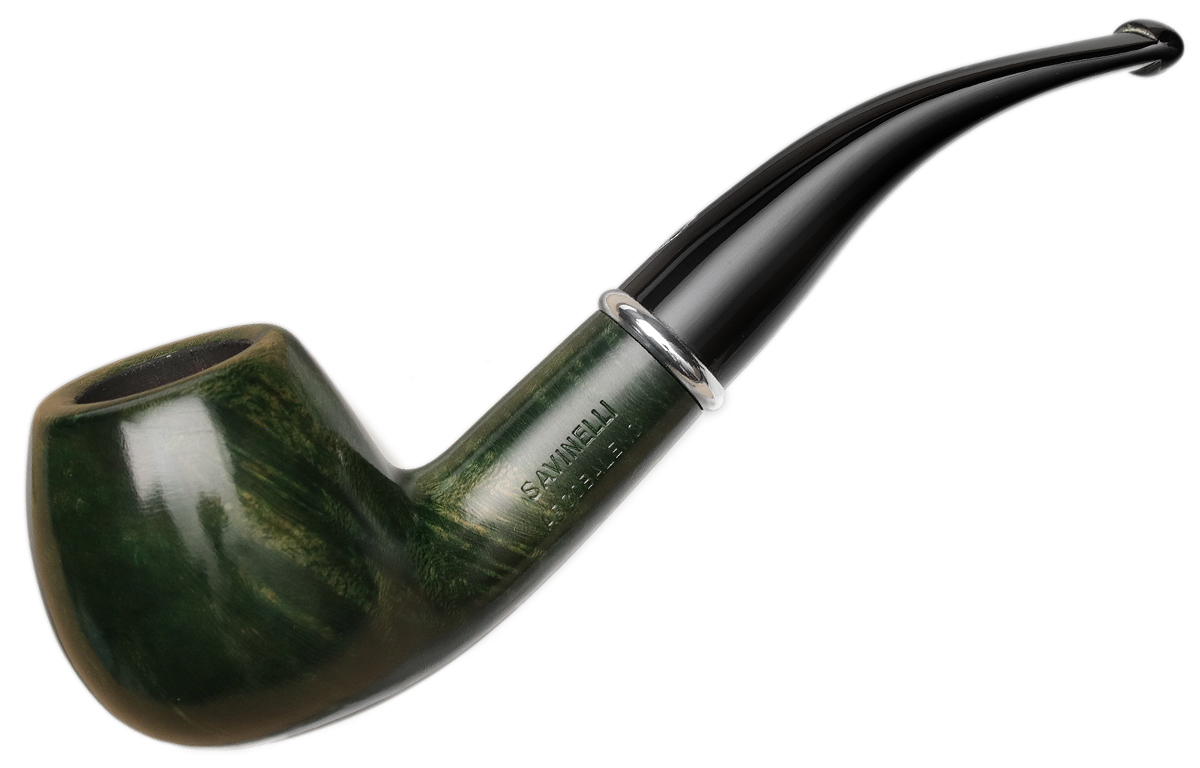 Savinelli Arcobaleno Smooth Green (626) (6mm)