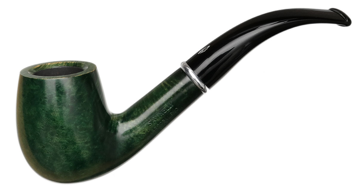 Savinelli Arcobaleno Smooth Green (606 KS) (6mm)