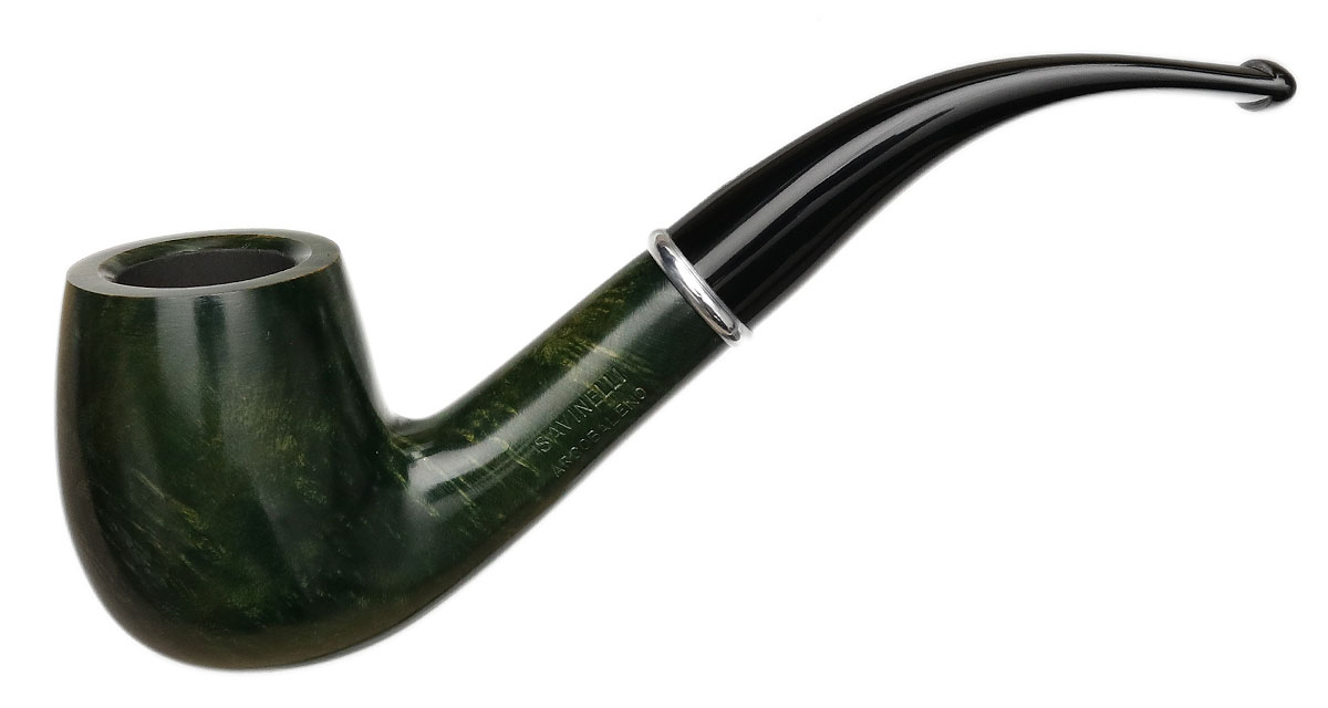 Savinelli Arcobaleno Smooth Green (606 KS) (6mm)
