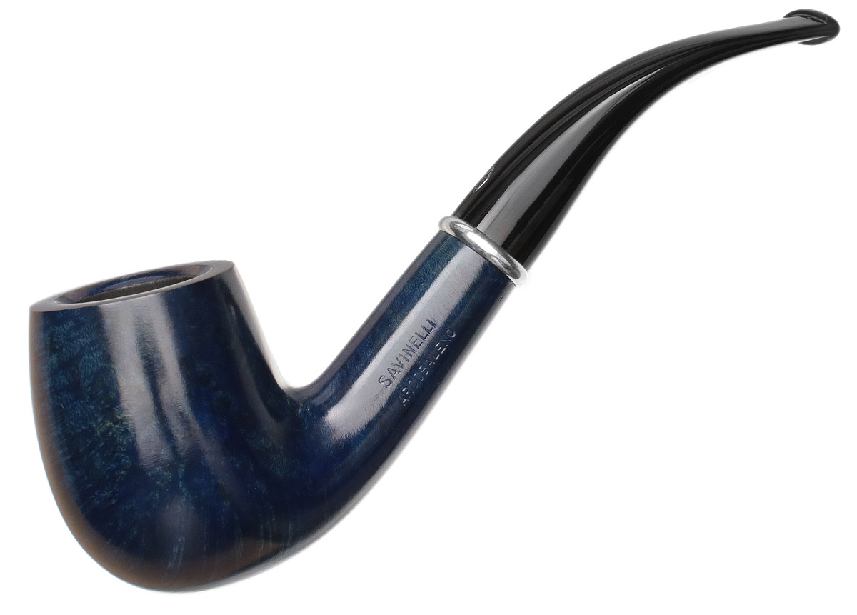 Savinelli Arcobaleno Smooth Blue (606 KS) (6mm)