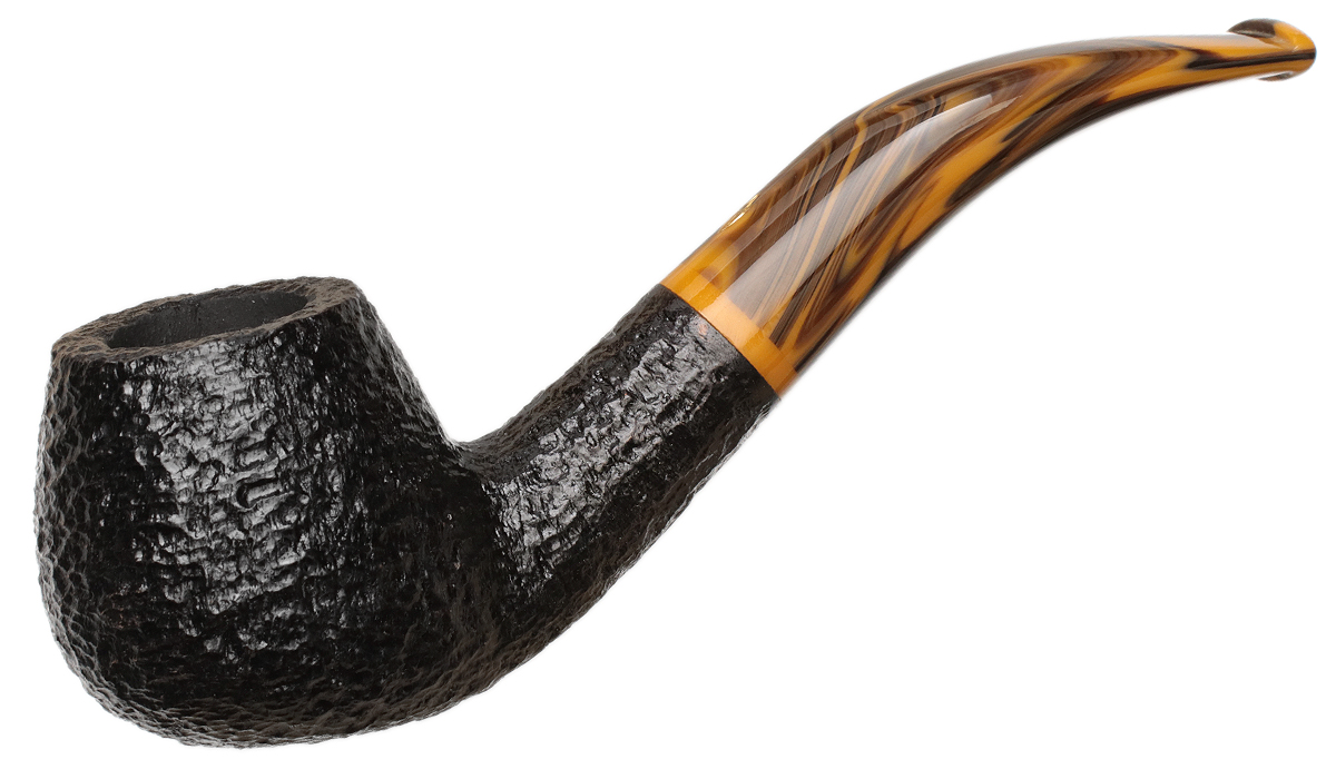 Savinelli Tigre Rusticated Black (645 KS) (6mm)