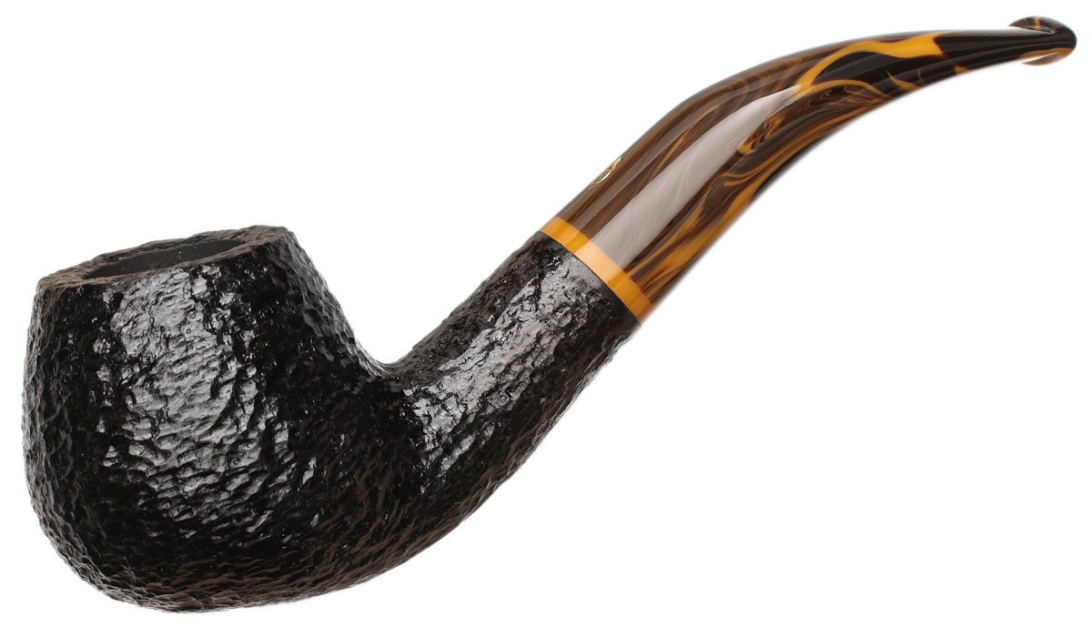 Savinelli Tigre Rusticated Black (645 KS) (6mm)
