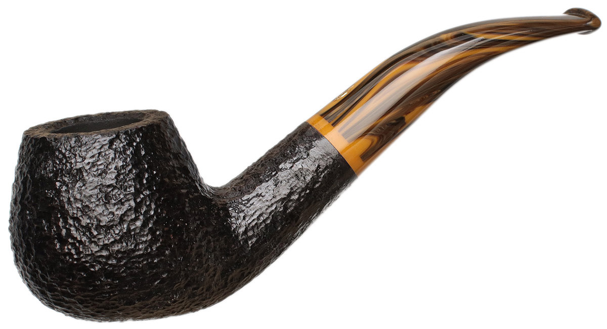 Savinelli Tigre Rusticated Black (645 KS) (6mm)