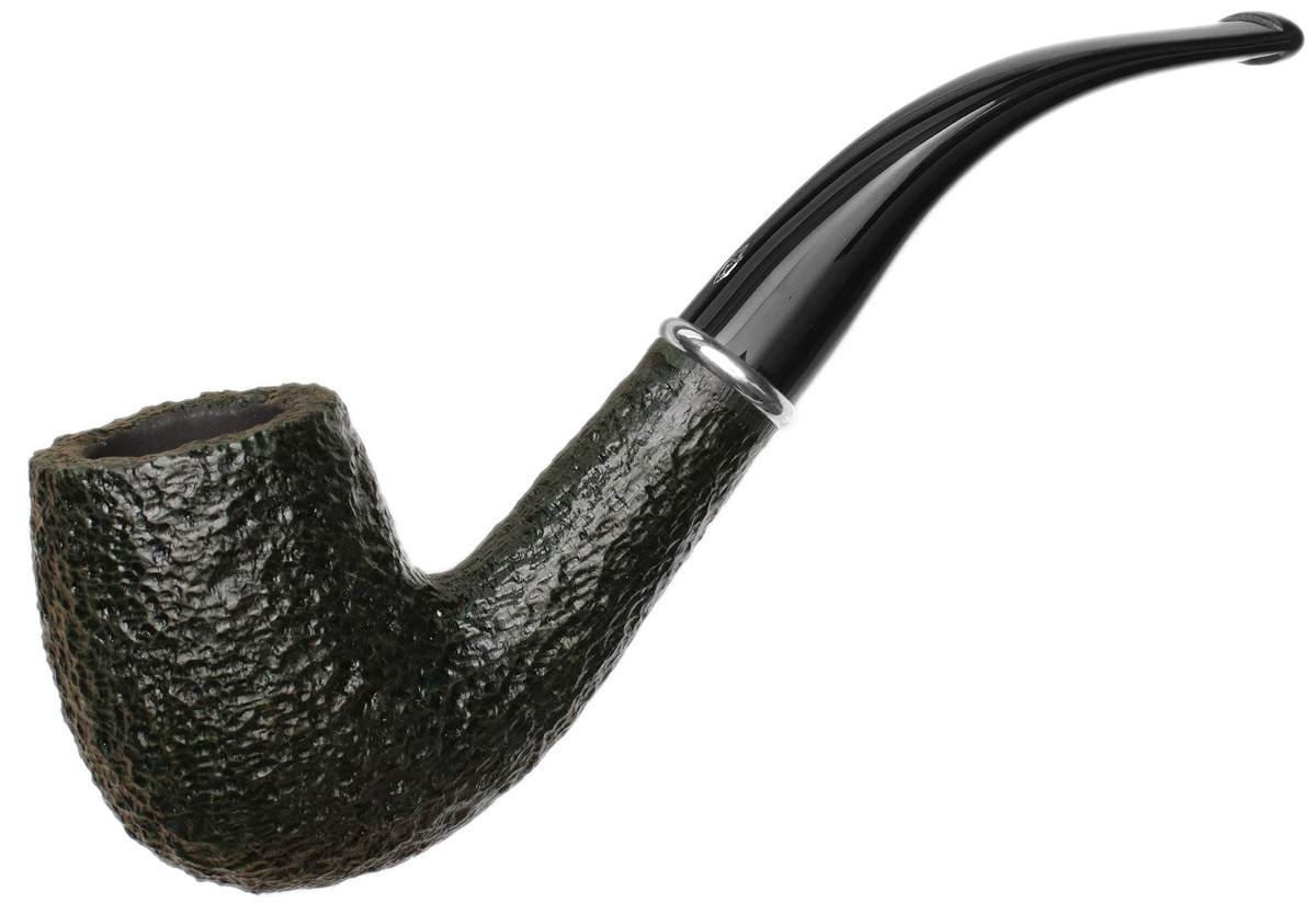 Savinelli Arcobaleno Rusticated Green (606 KS) (6mm)
