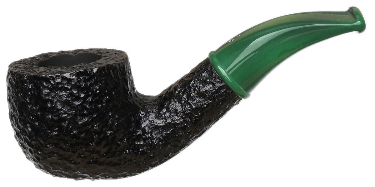 Savinelli Mini Rusticated Green Stem (601) (6mm)
