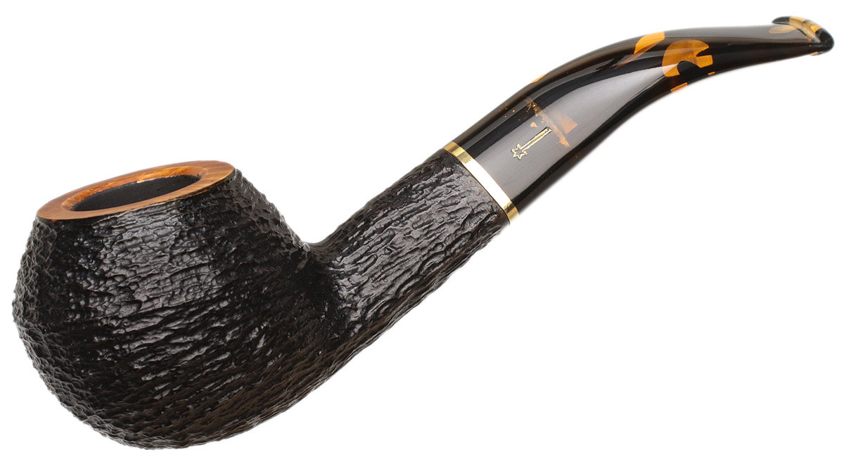 Savinelli Oscar Tiger Rusticated (673 KS) (6mm)