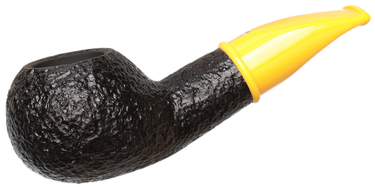 Savinelli Mini Rusticated Yellow Stem (321) (6mm)